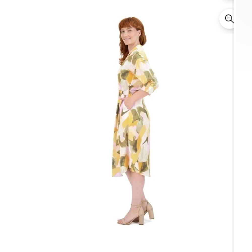 French Connection Women's Long Shirt Dress - Picture 2 of 6